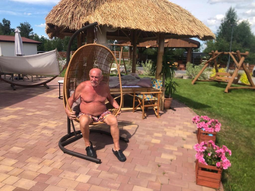مبيت وإفطار Mikołajki Czapla Stare Sady المظهر الخارجي الصورة